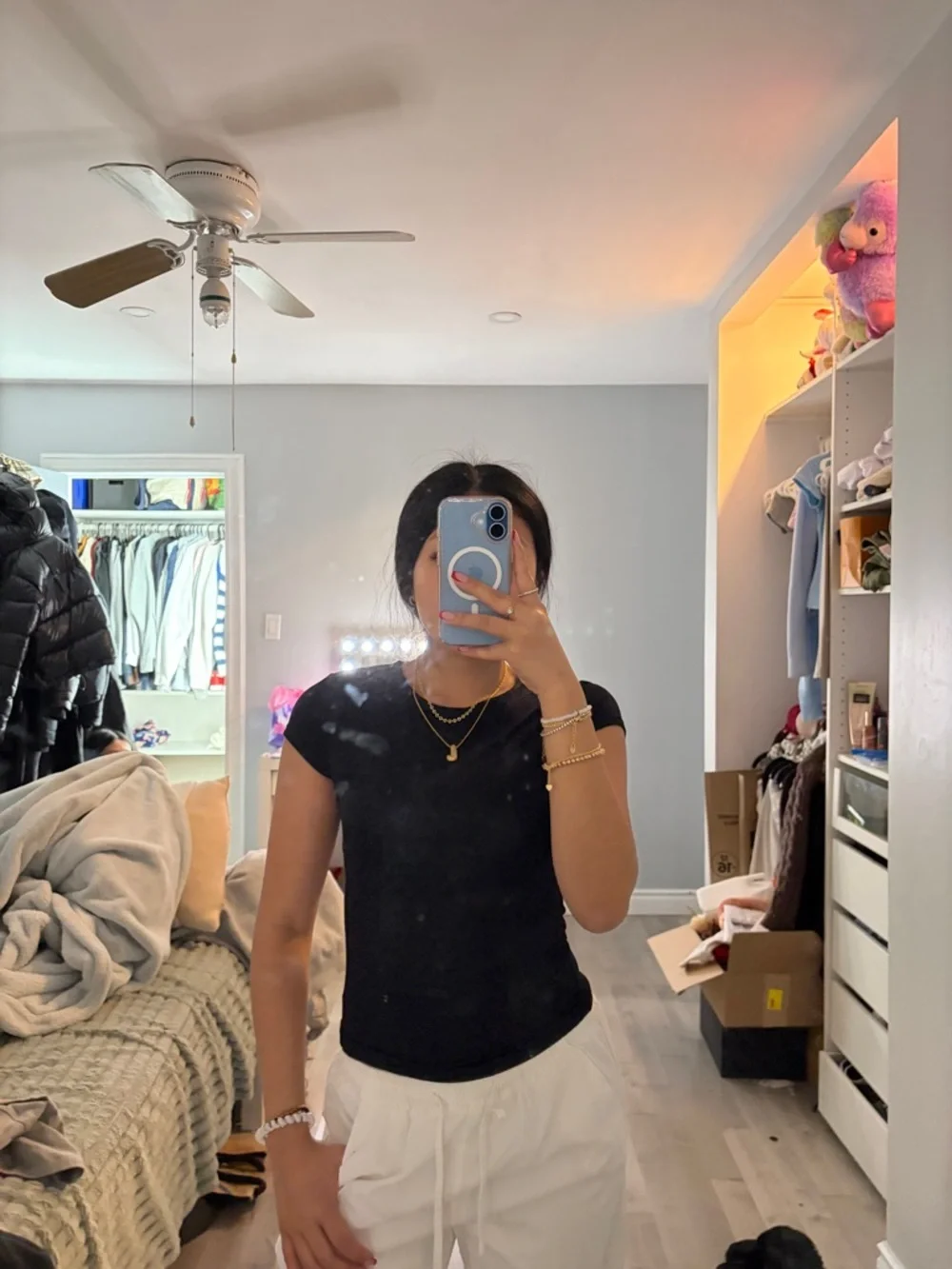 Zara Black Short Sleeve Tee - Picture 2 of 4
